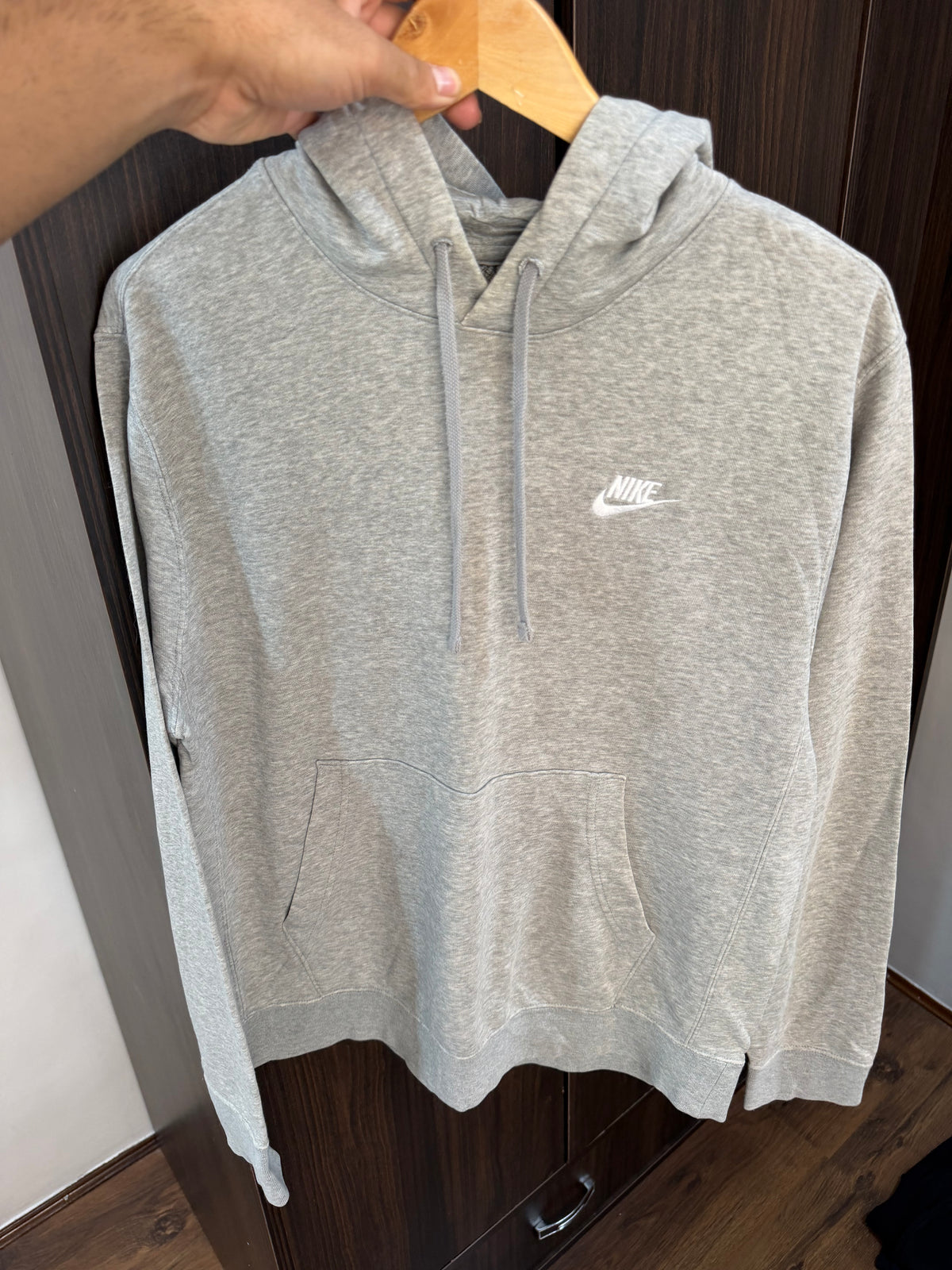 Nike grey hoodie