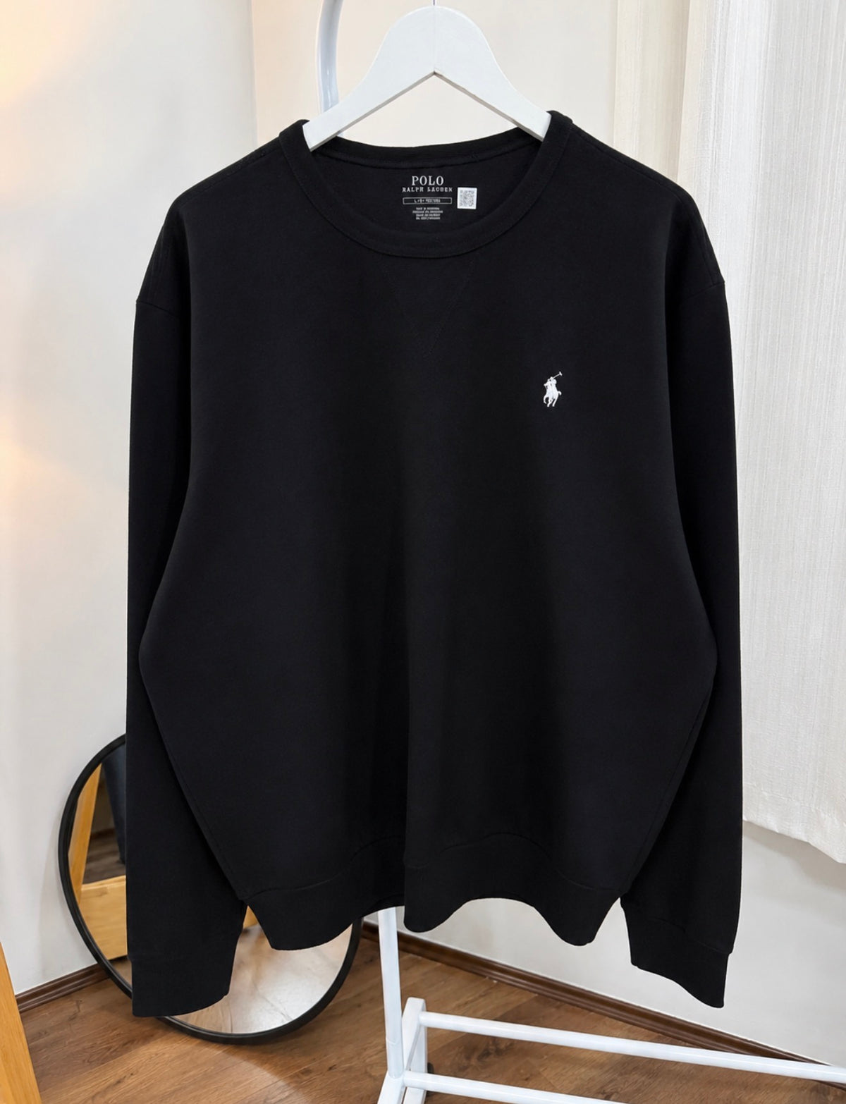 Ralph lauren black sweatshirt