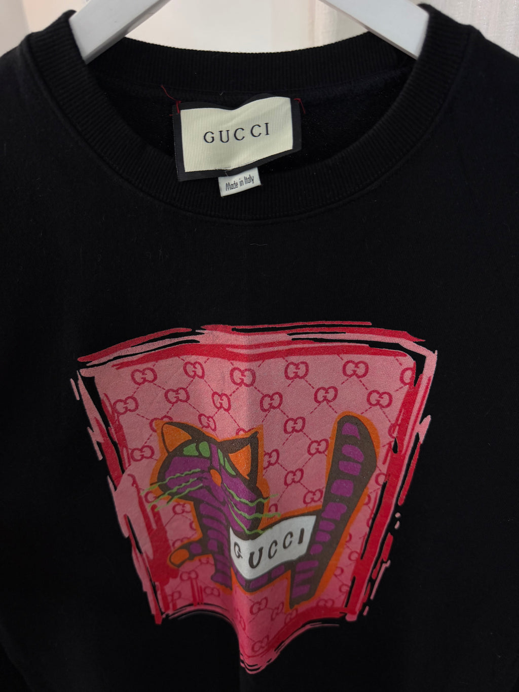 Gucci black sweatshirt