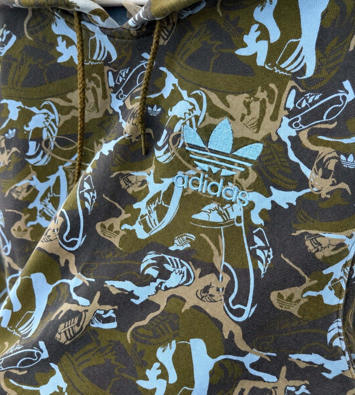 Adidas orginals camouflage hoodie