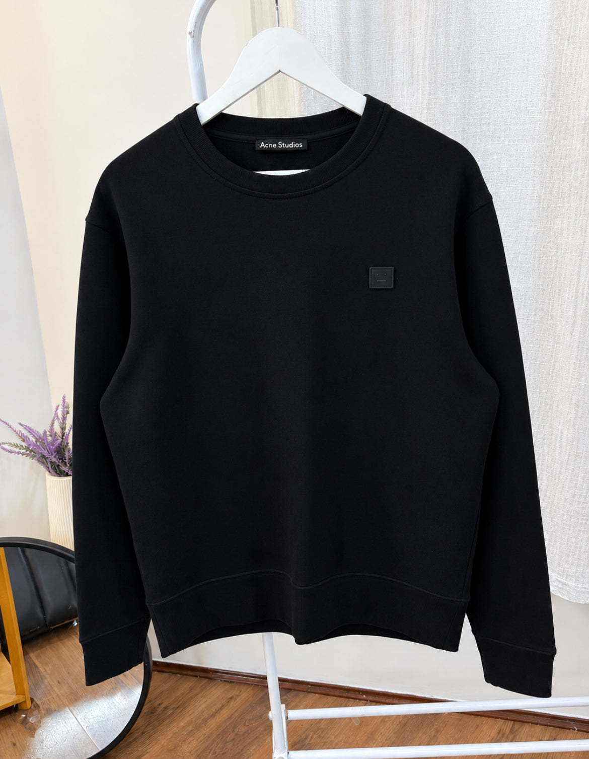 Acne studios black sweatshirt