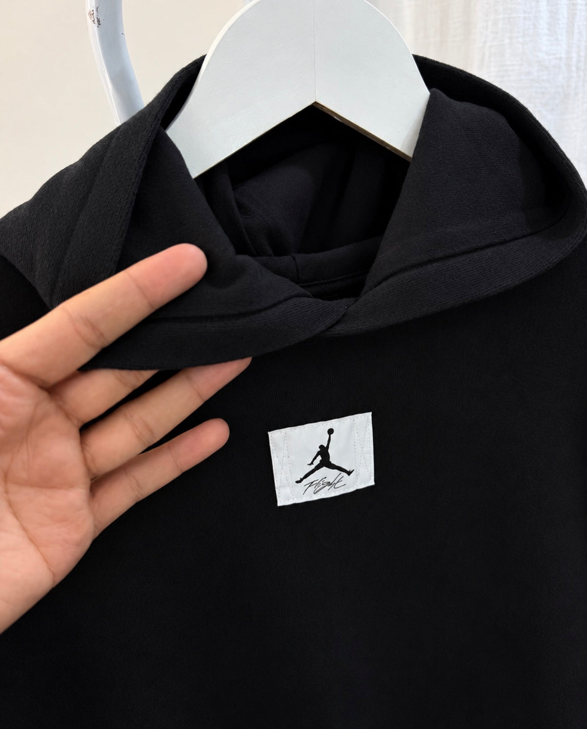 Jordan black hoodie