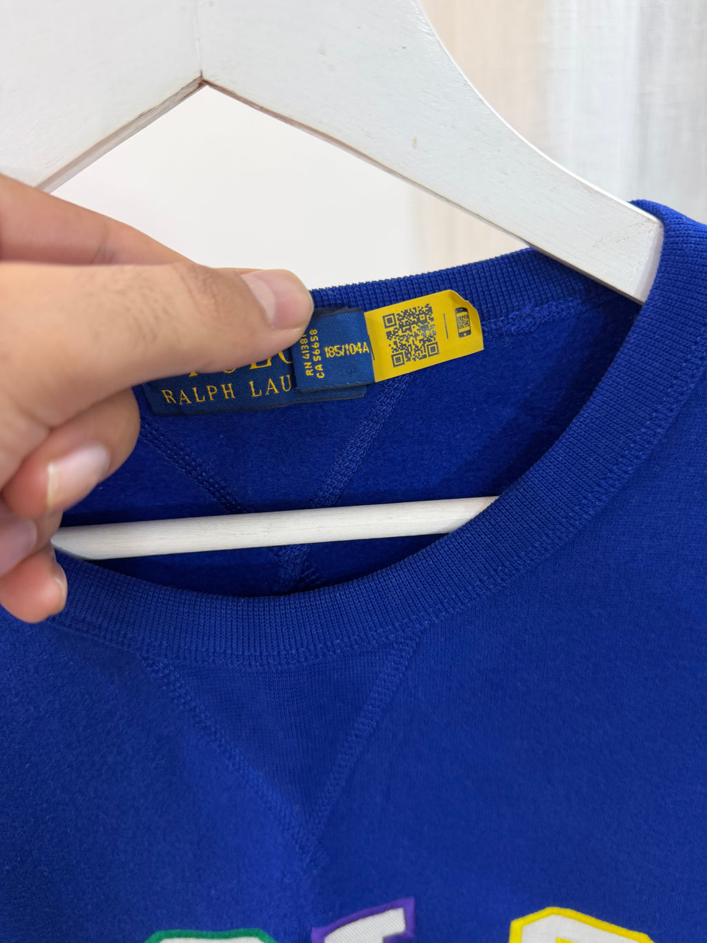Ralph lauren embroidered authentic sweatshirt