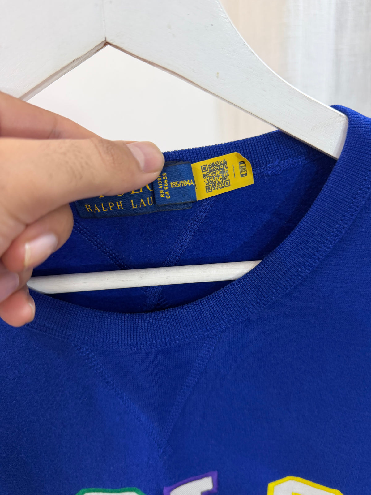 Ralph lauren embroidered authentic sweatshirt