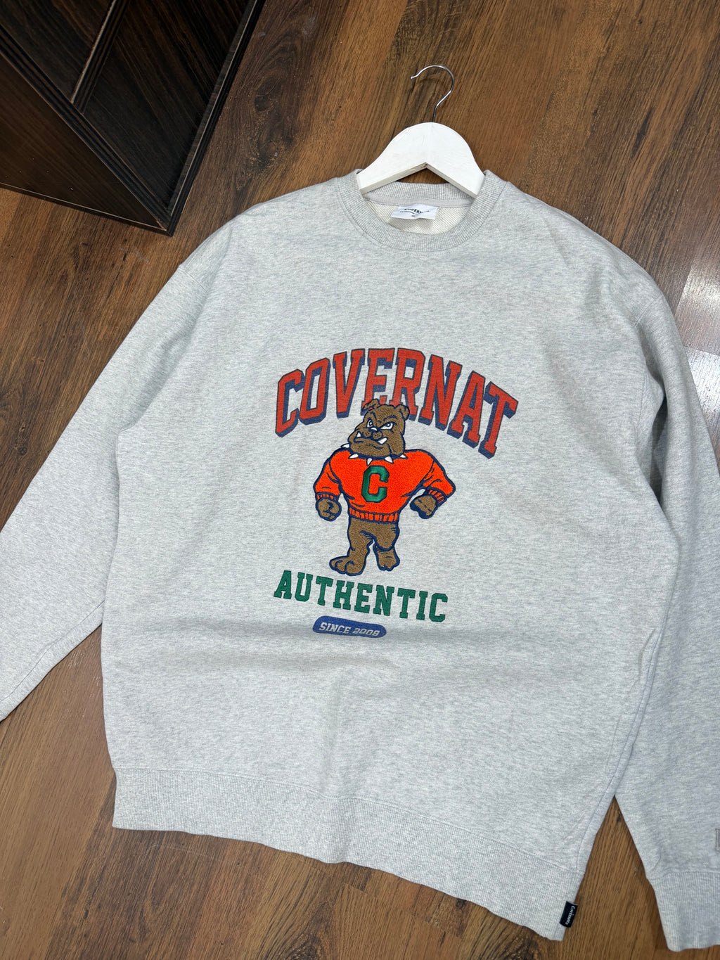 Covernat authentic embroidered sweat