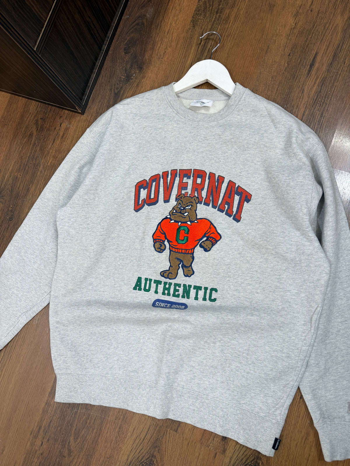 Covernat authentic embroidered sweat