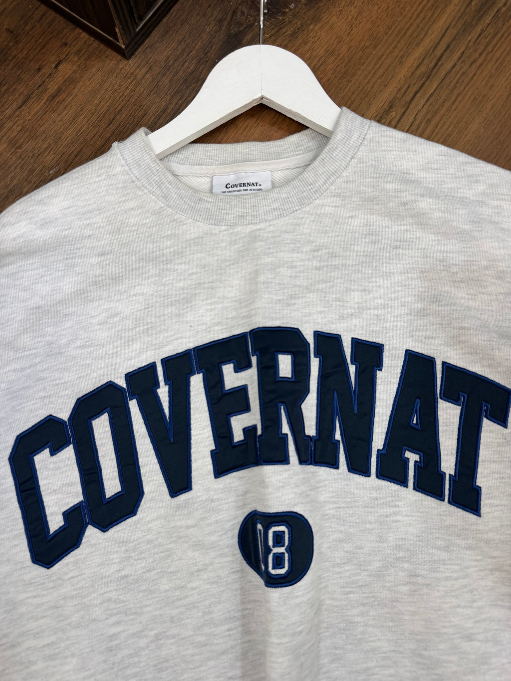 Covernat embroidered heavyweight sweatshirt