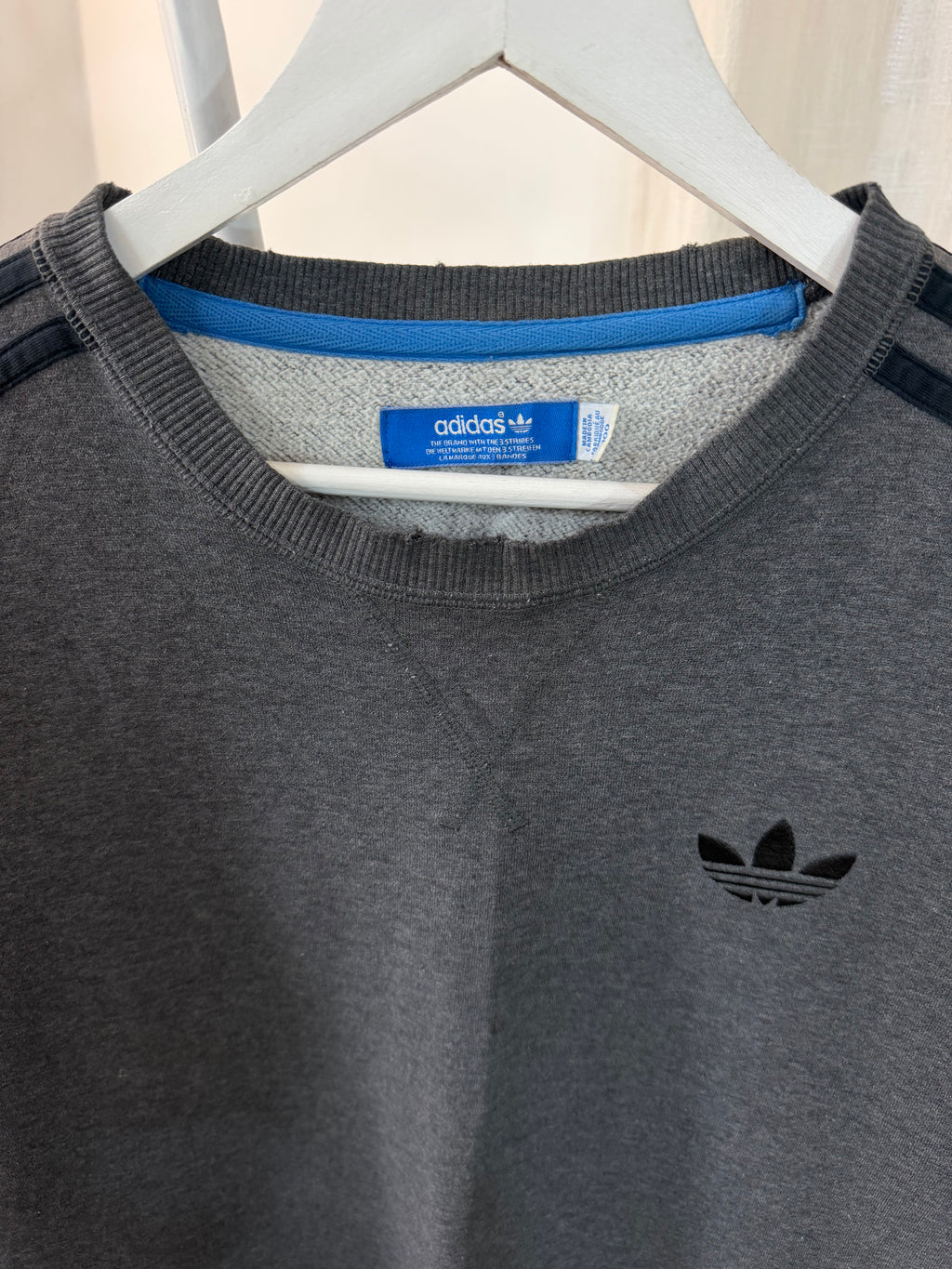 Vintage adidas grey sweatshirt