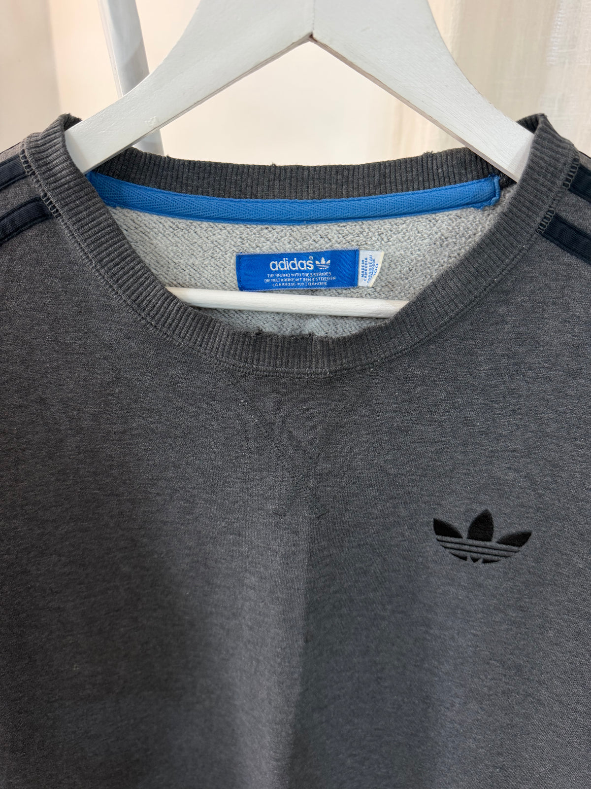 Vintage adidas grey sweatshirt