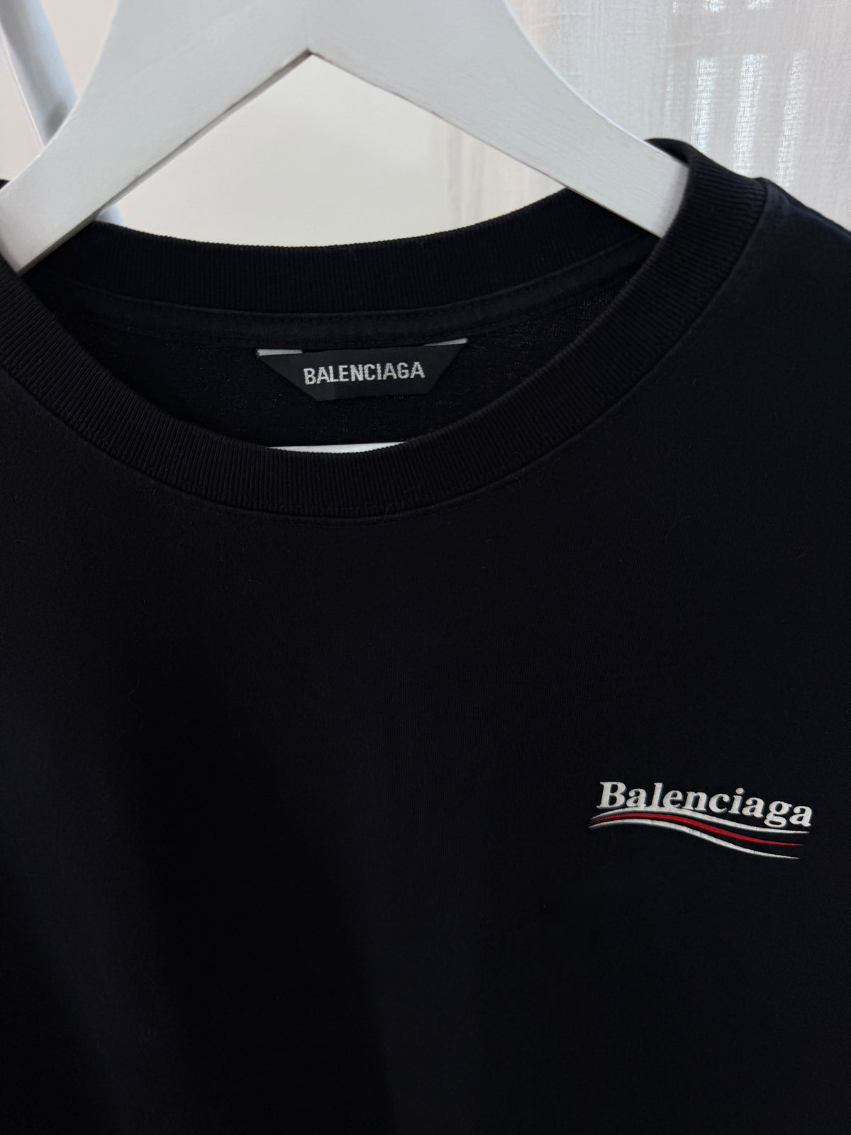 Balenciaga black tee