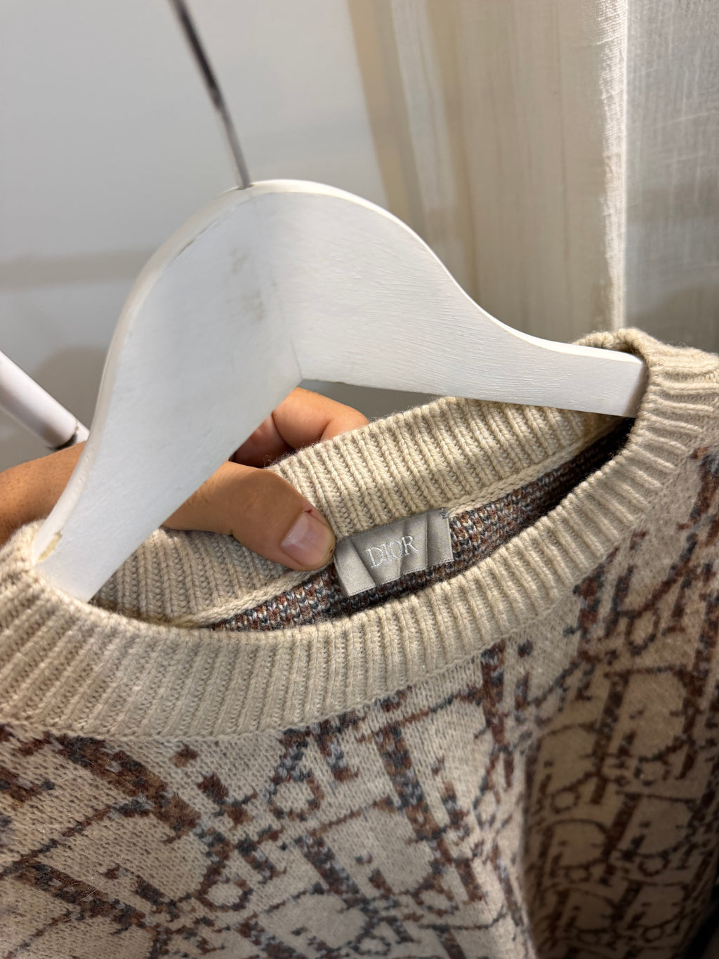 Dior monogram sweater