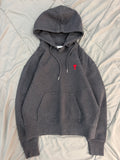 Ami grey heavyweight hoodie