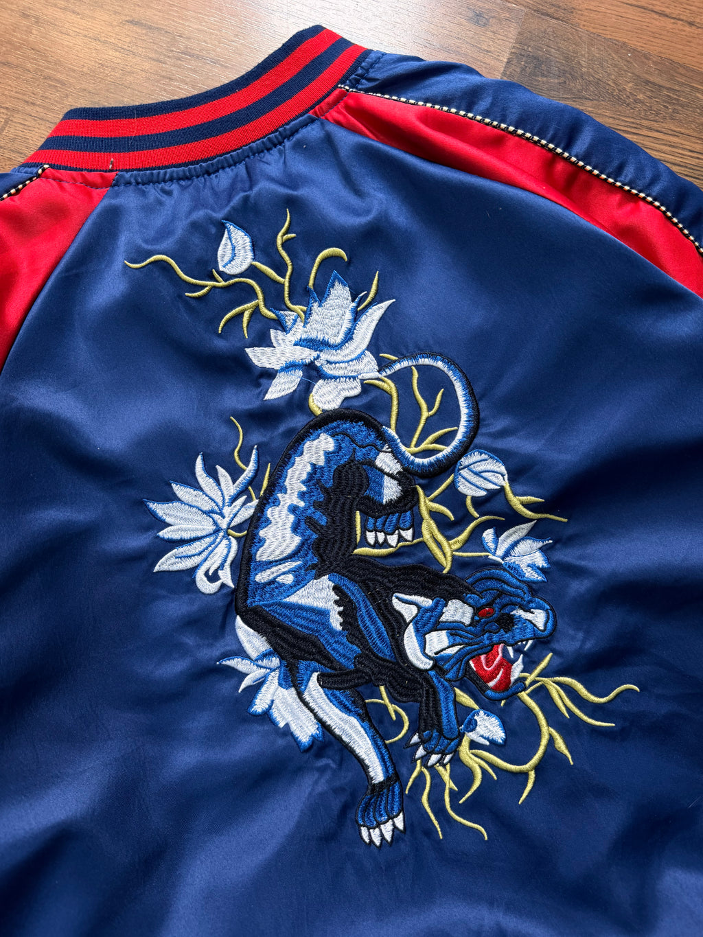 Embroidered japanese sukajan