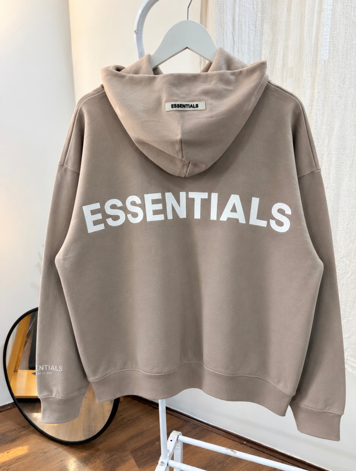 Essentails beige hoodie