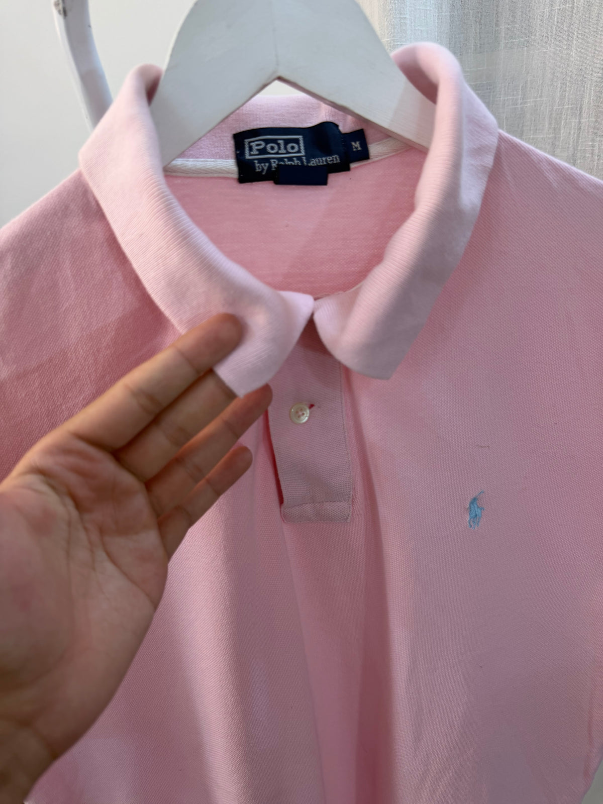 Rl pink polo
