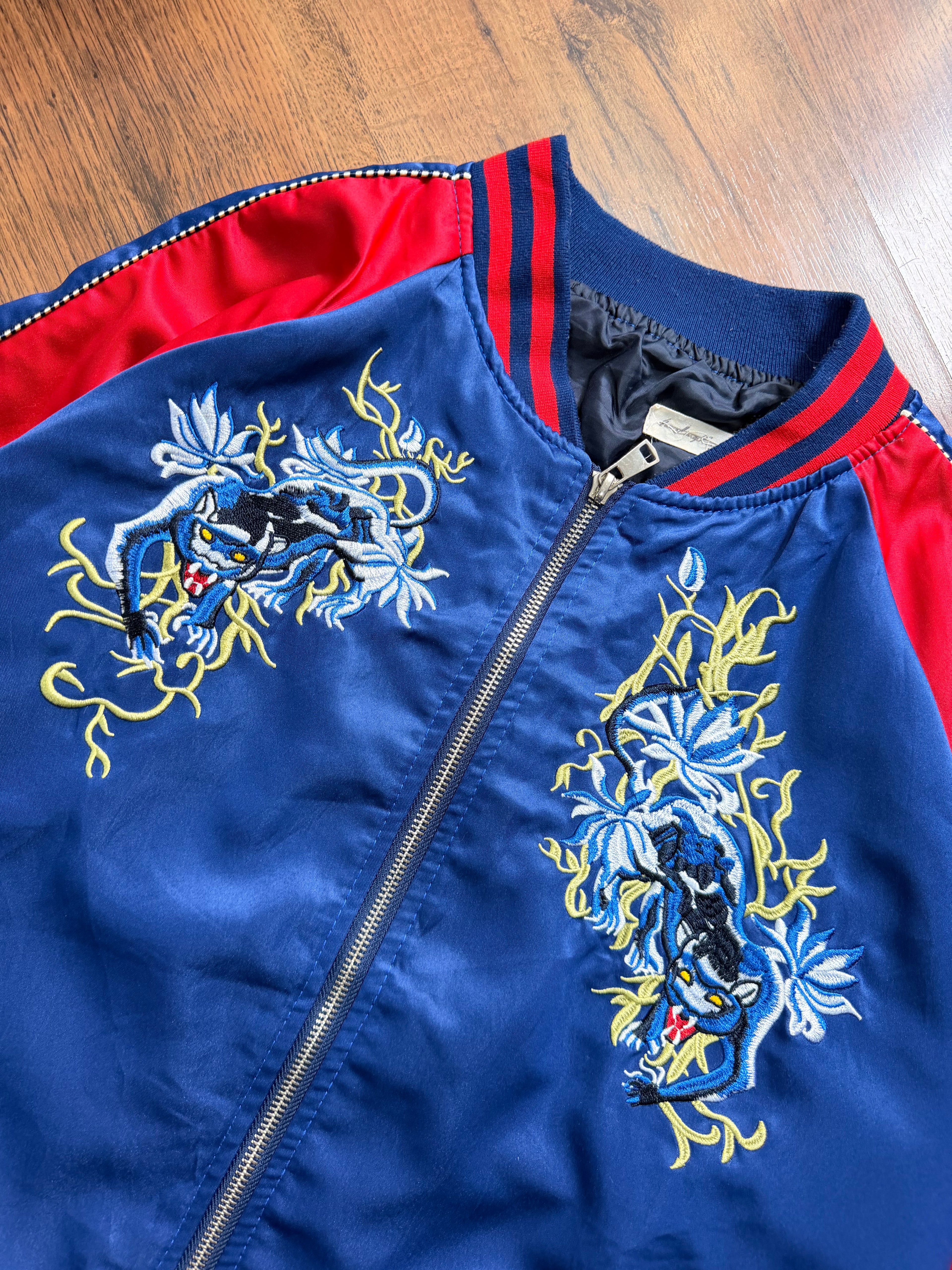 Embroidered japanese sukajan