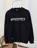 Discovery jet black sweatshirt