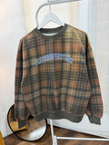 Thisisneverthat check sweatshirt
