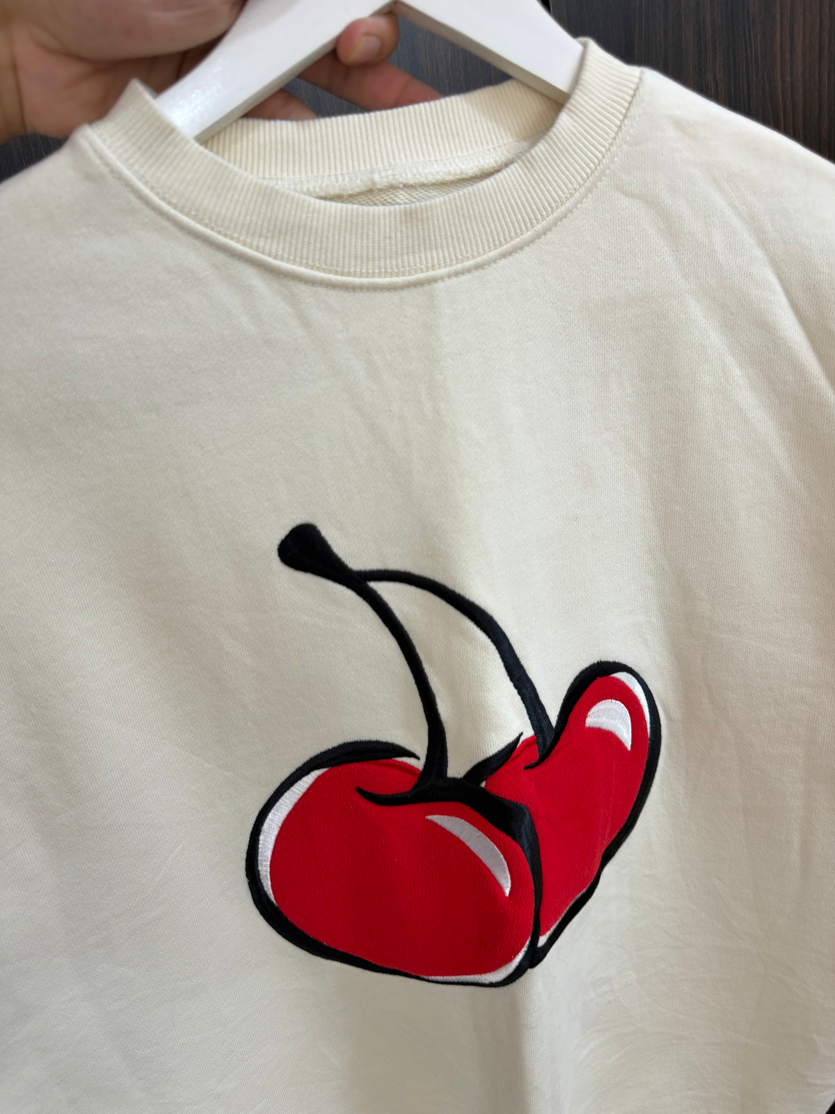 Krish embroidered sweatshirt