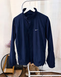 Nike blue swoosh windbreaker