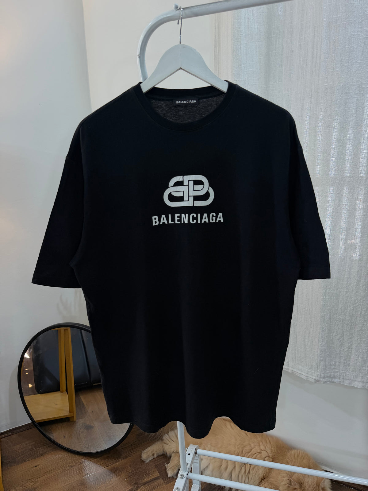 Balenciaga black tee