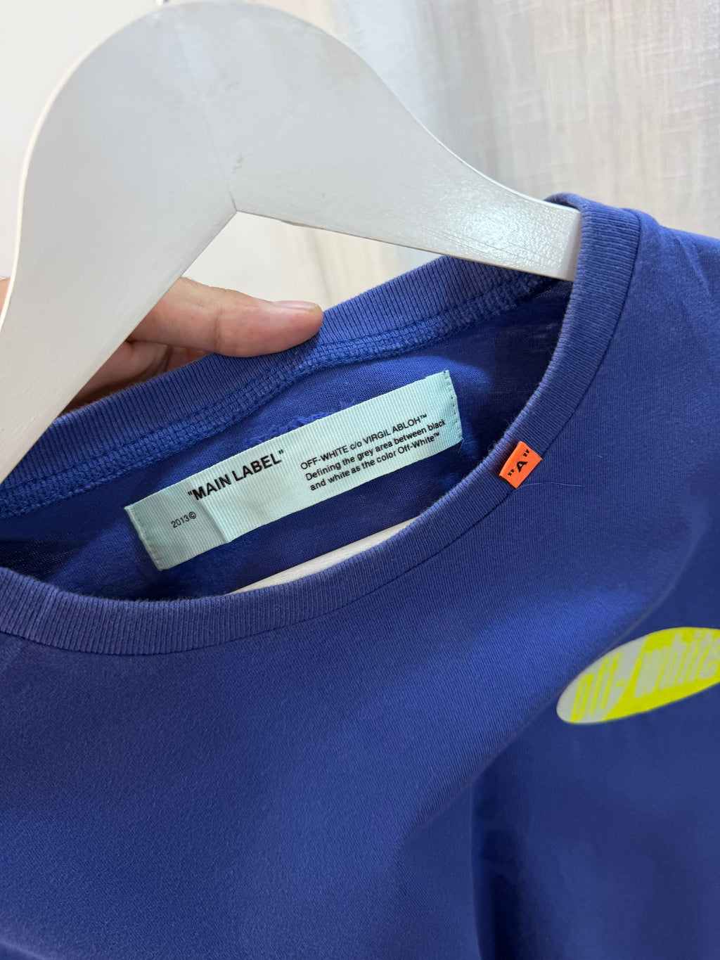 Authentic off-white tee