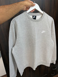 Nike embroidered logo sweatshirt