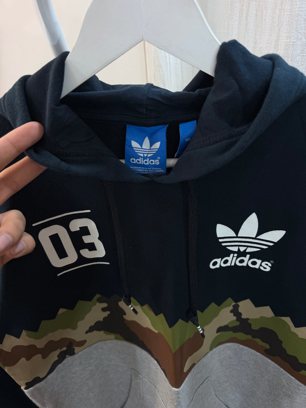 Orginals camouflage hoodie