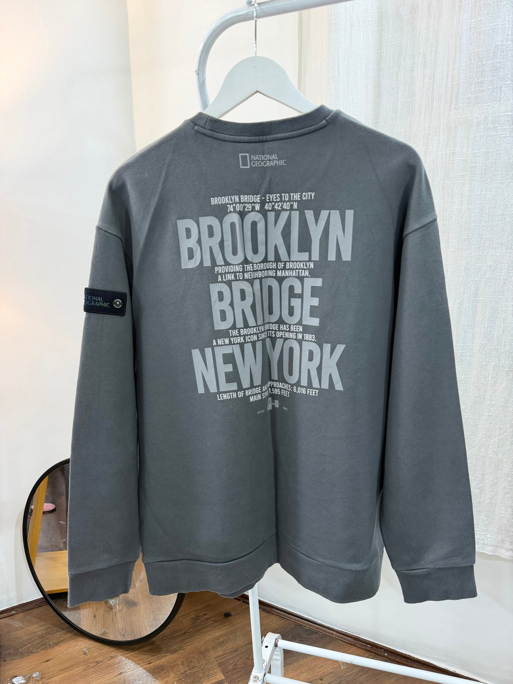 Ng grey sweatshirt