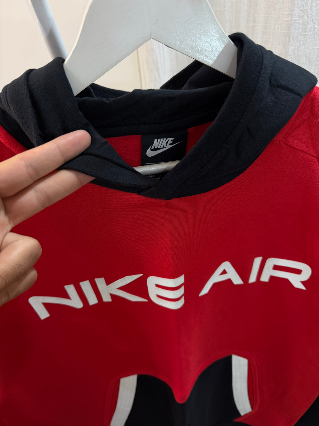 Nike air dual tone hoodie