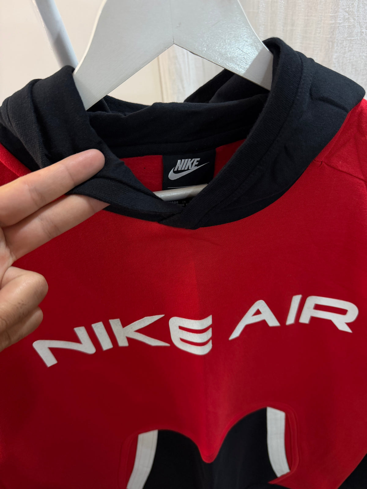 Nike air dual tone hoodie