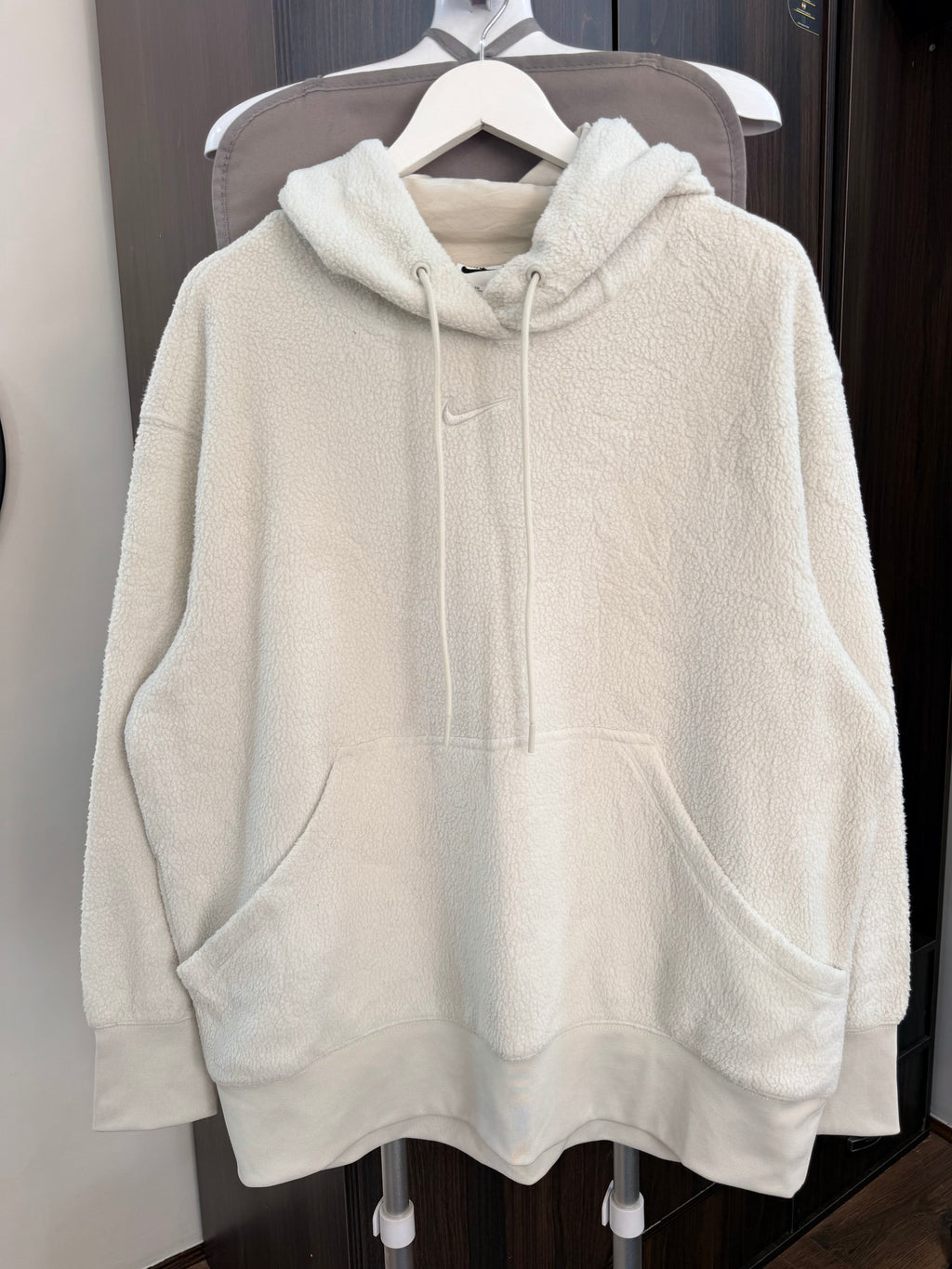 Nike sherpa mid swoosh hoodie