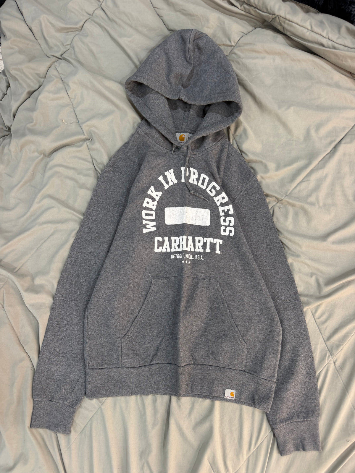 Carhartt grey hoodie