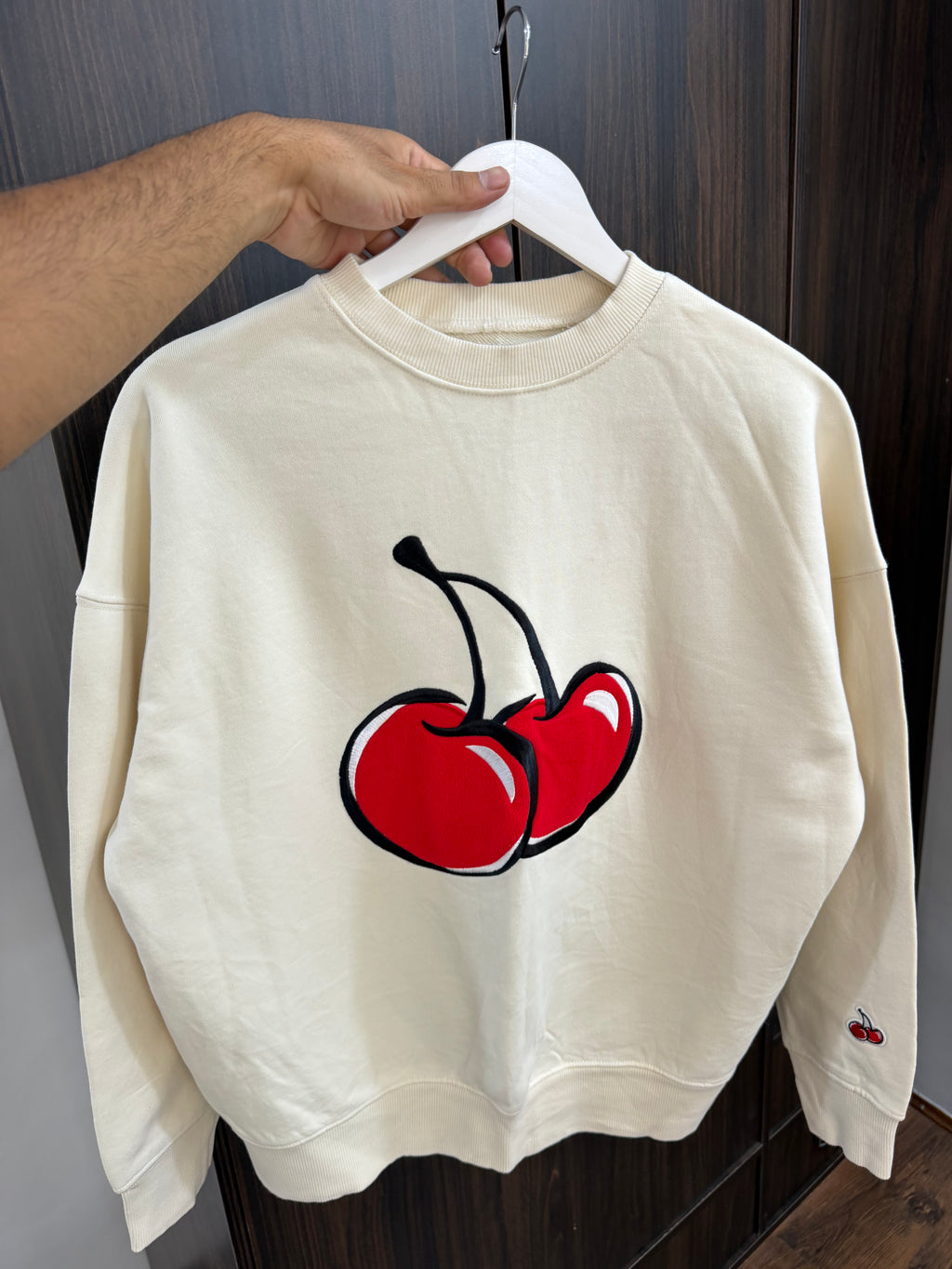 Krish embroidered sweatshirt
