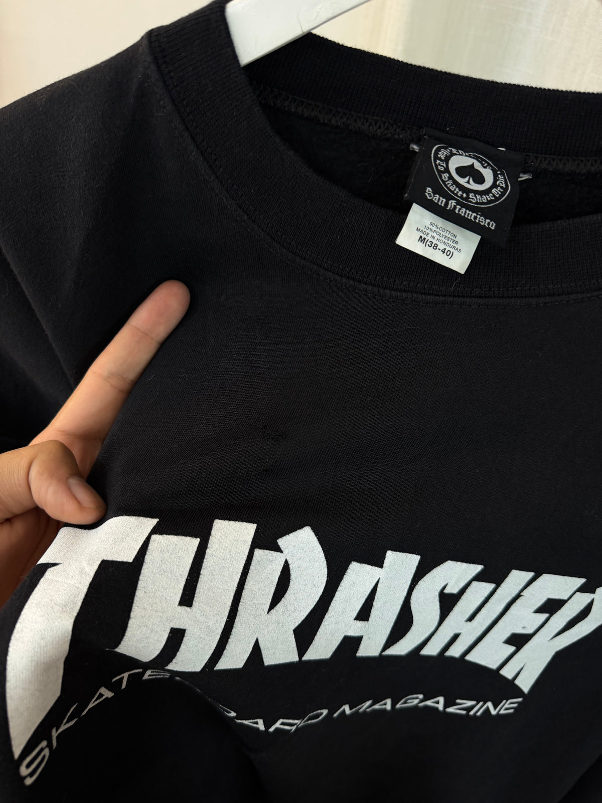Thrasher skateboard sweatshirt