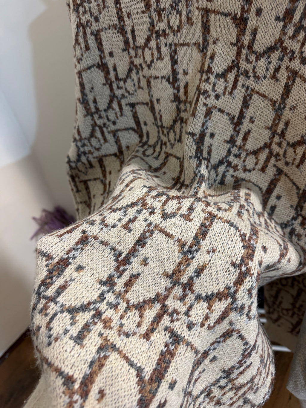 Dior monogram sweater