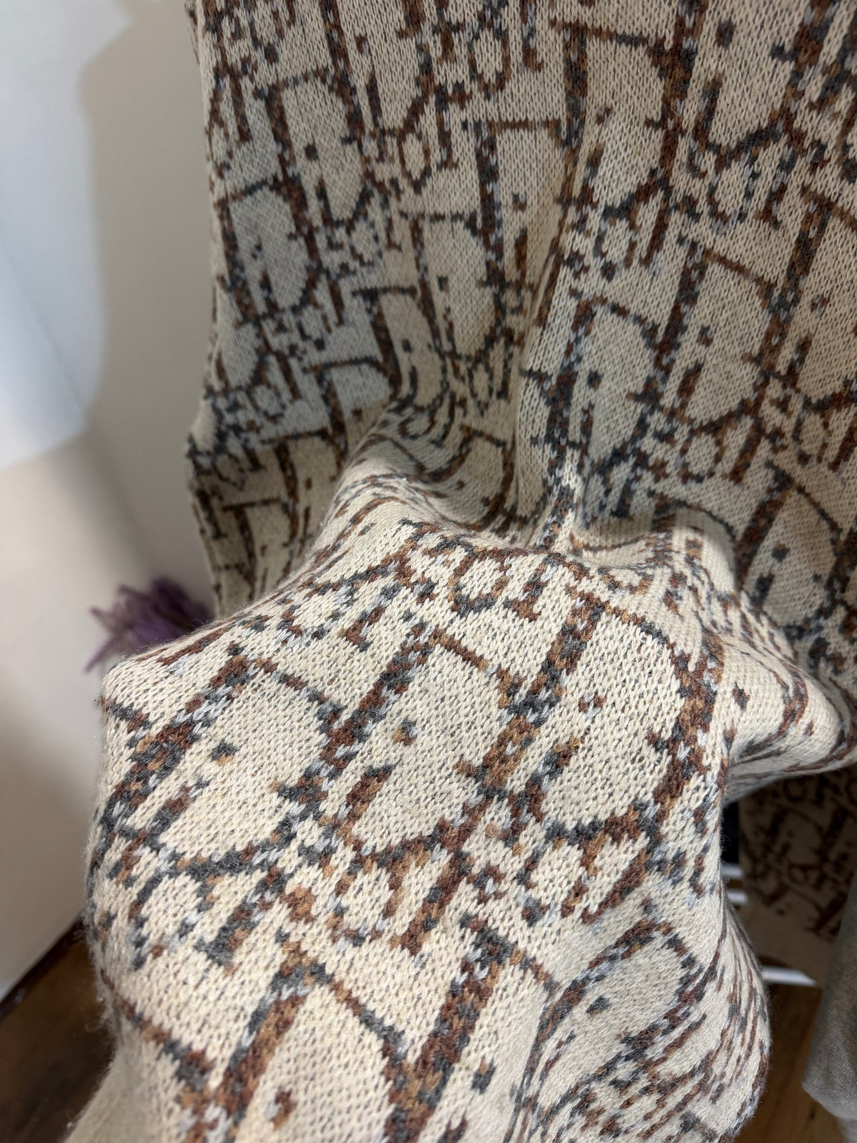 Dior monogram sweater
