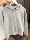 Nike grey swoosh hoodie