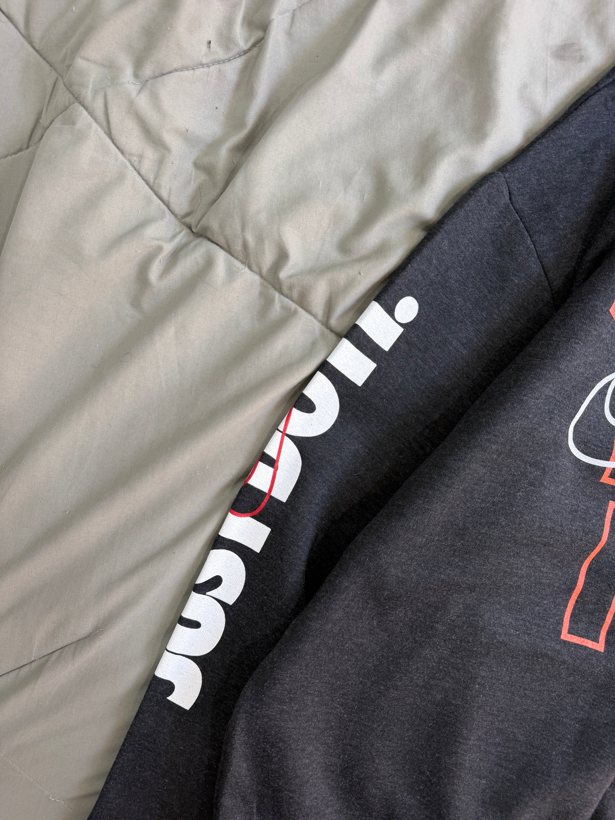 Just do it grey hoodie
