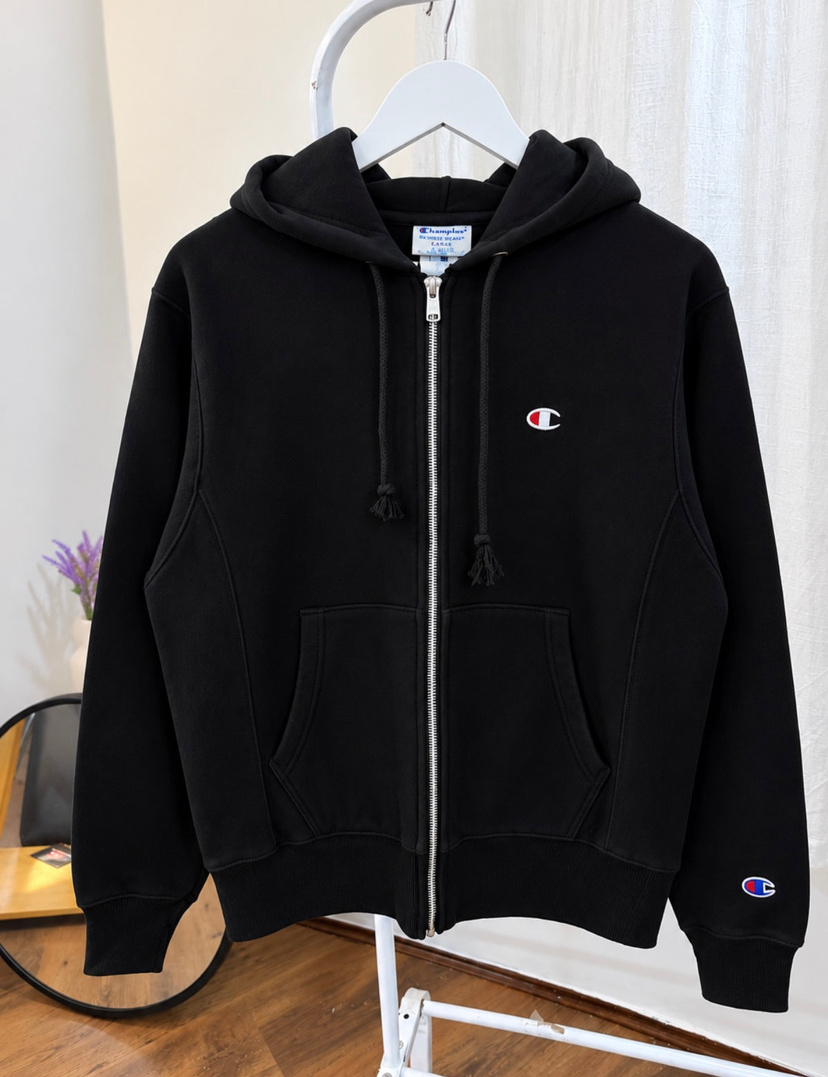 Champ reverse wave zip up hoodie