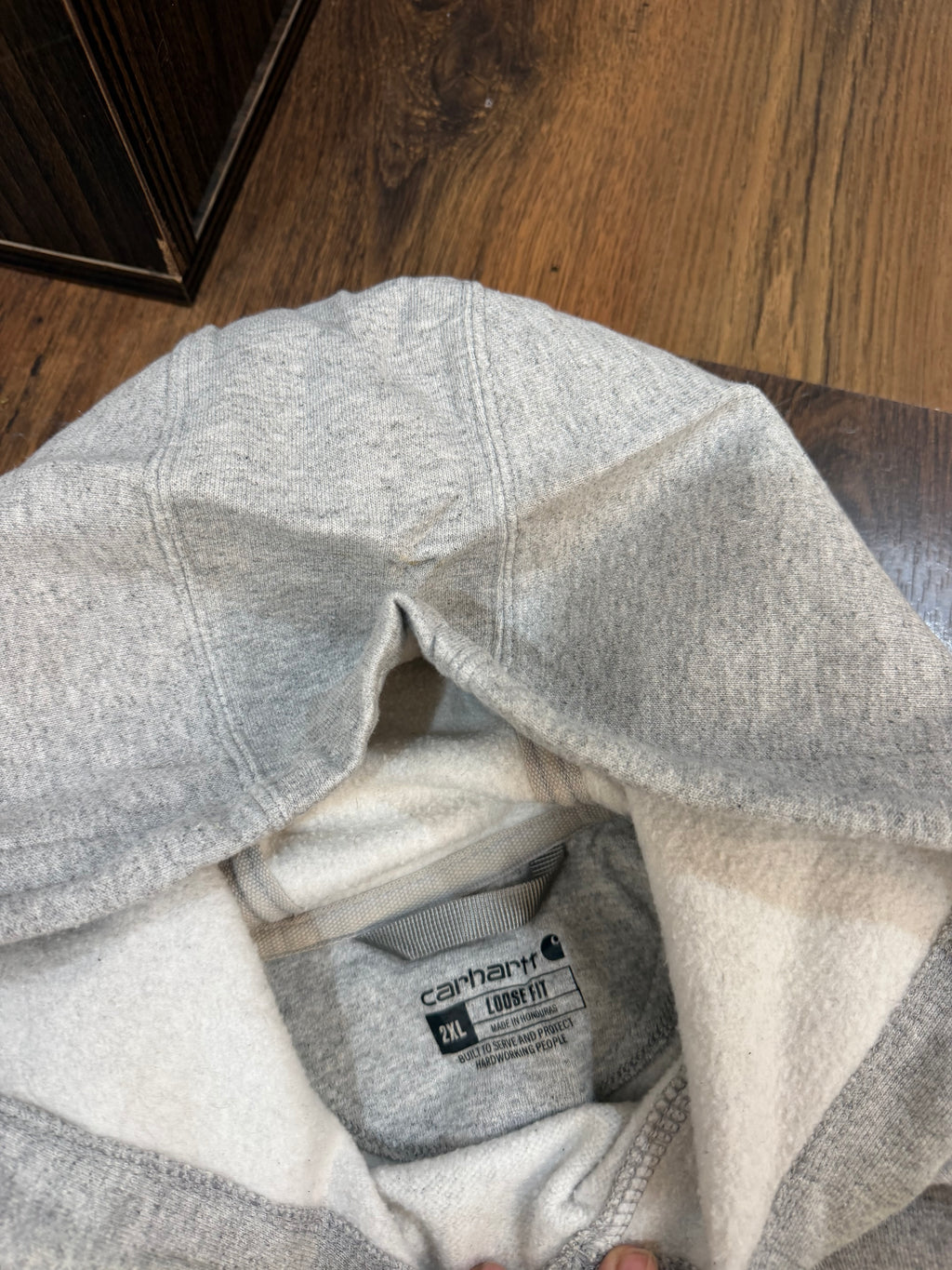 Carhartt grey hoodie
