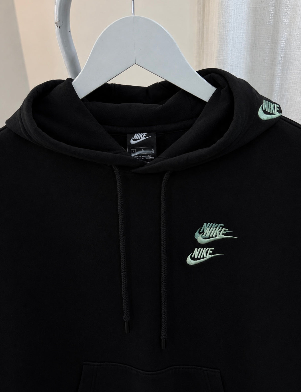 Nike multi logo hoodie