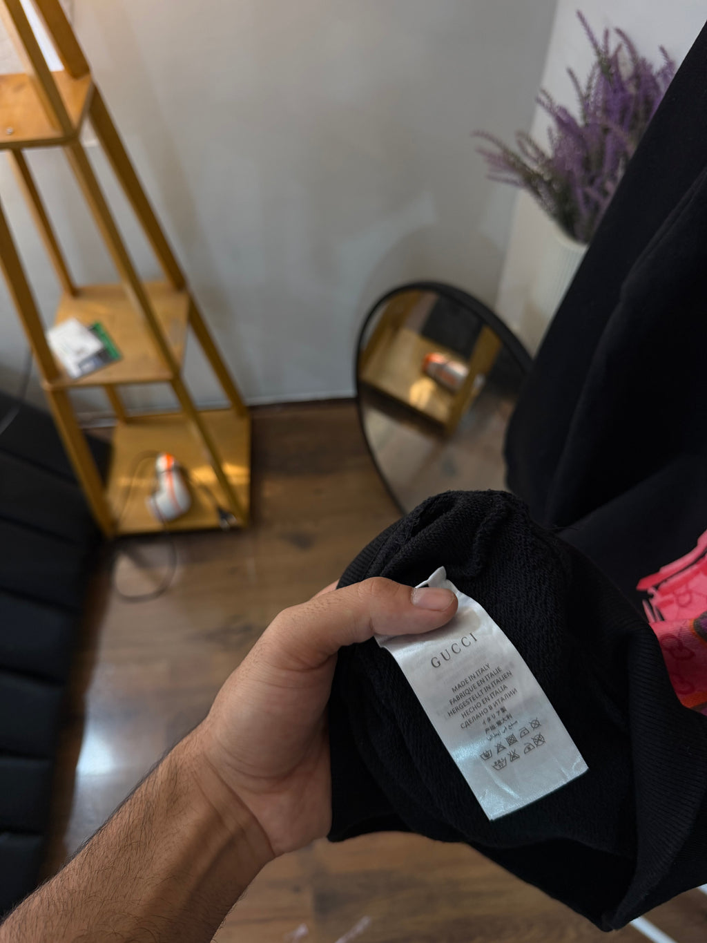 Gucci black sweatshirt