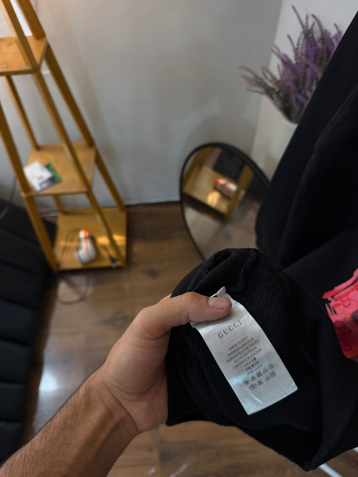 Gucci black sweatshirt