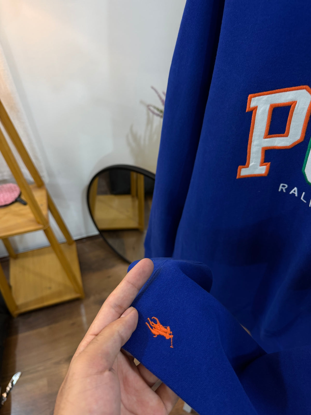 Ralph lauren embroidered authentic sweatshirt