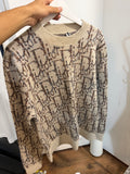 Dior monogram sweater