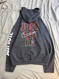 Just do it grey hoodie