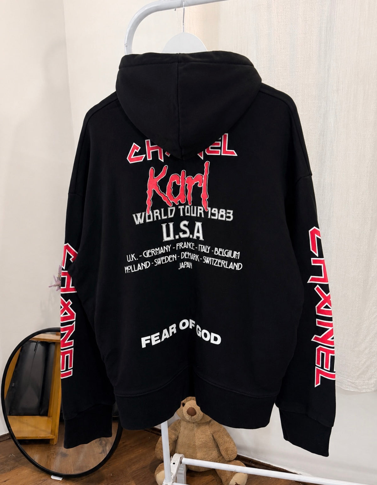 Karl lagerfeld x Fear of god hoodie