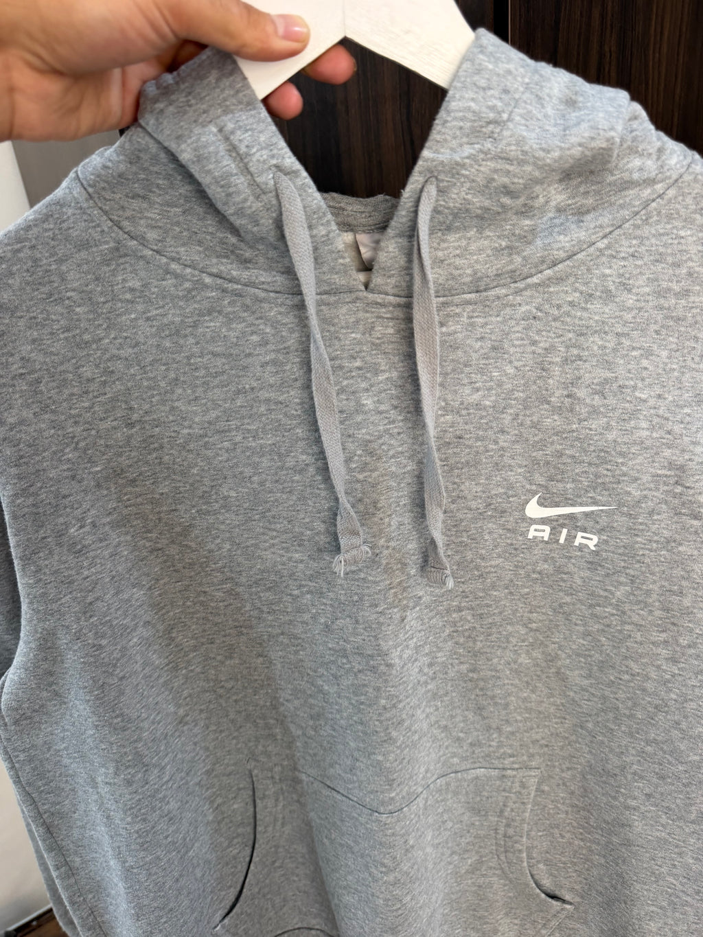 Nike air grey hoodie