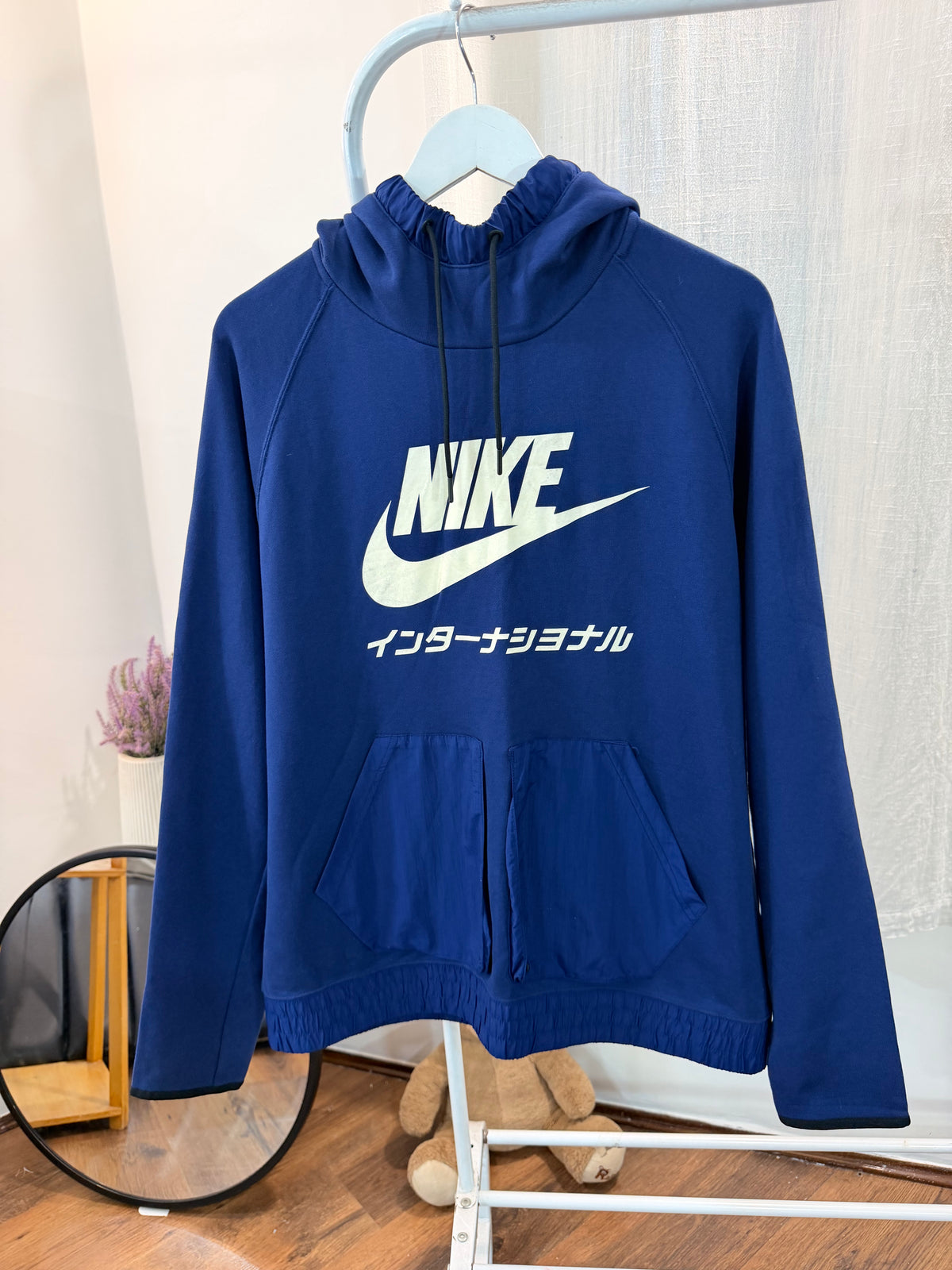 Nike blue hoodie